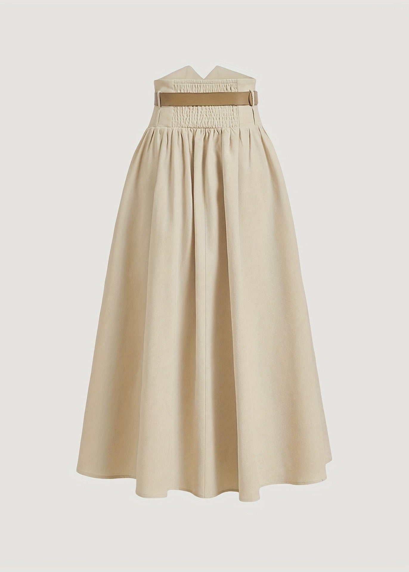 Fashion Elegant High Waist Long Academy Skirt