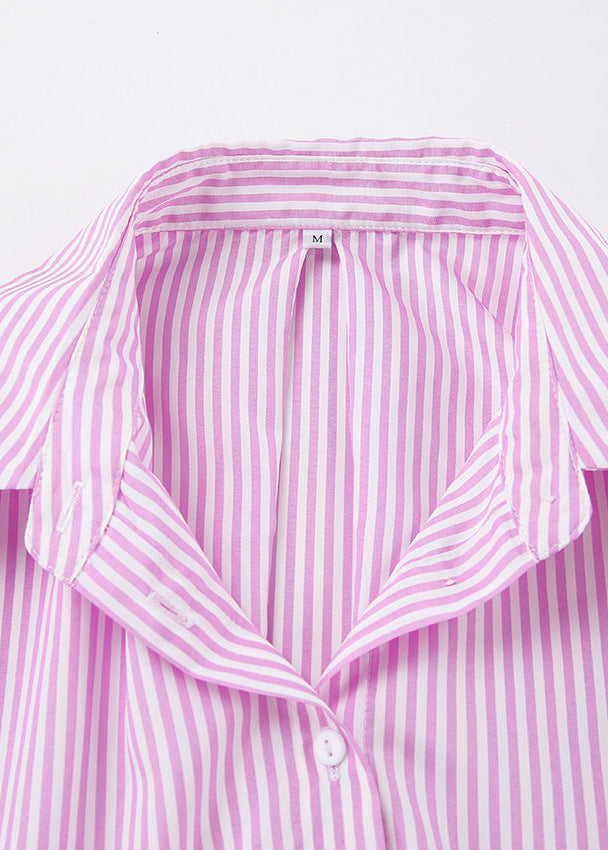 Women's Shirt with Stylish Tie Waist, Slim Fit & Versatile