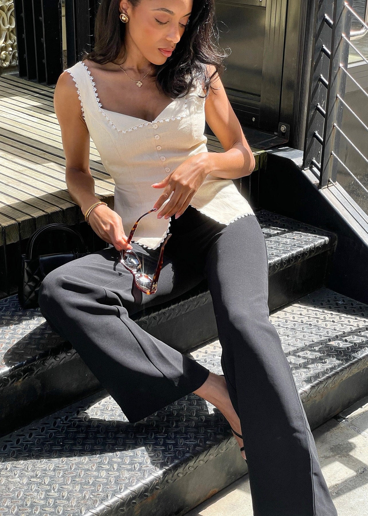 Casual Elegant Commute Tank Top